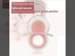 อาหารเกรดมือทําซิลิโคนฟัน Octopus Toy 40 กรัม